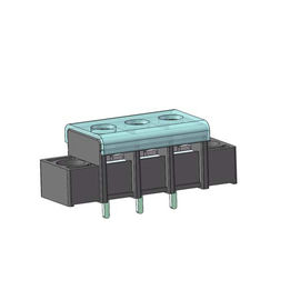 A Type With Fix Hole& CAP 7.62 Barrier Terminal Block 1*3P A Type H=14.7 DIP=5.3  ROHS