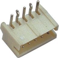 도금되는 ZH 1.5mm 꼬임 PIN 회로판 철사 연결관 PA66 30%GF UL94V-0 Sn