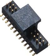 26의 Pin male형 커넥터 1.0mm SMT PA9T WCON는 우두머리 디지탈 카메라를 위한 줄 이중으로 합니다