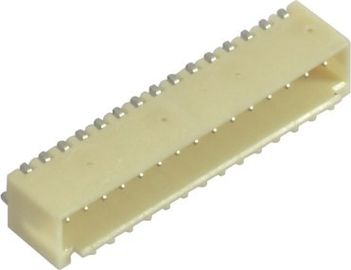 1.5 mm 웨이퍼 남성 인쇄 회로 기판 연결관 02~20P 90° SMT