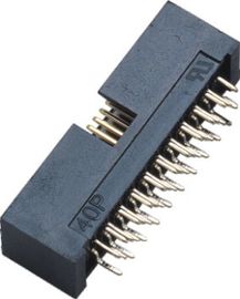 1.27*2.54mm 상자 우두머리 연결관 PA9T 온도 PCB의 마이크로파