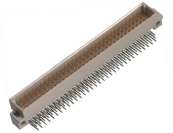 90°DIP PBT 남성 Din41612 WCON 연결관 인광체 청동 2.54 Mm 핀 커넥터