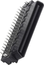 1.27mm T 유형 남성 컴퓨터 핀 커넥터 68 핀 커넥터 90°DIP PBT 인광체 청동