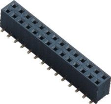 2.54mm 여성 우두머리 연결관 PA9T 금관 악기 인광체 청동 3.0AMP