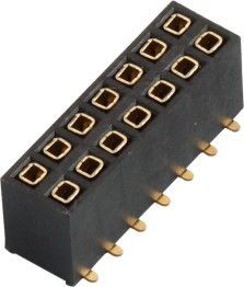 현재 신호 전송 여성 우두머리 2.54 피치 1000V AC/DC 3.0AMP