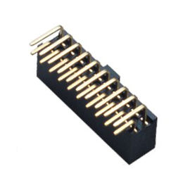 2.54mm H=8.5mm 두 배 줄 우두머리 연결관 볼록한 점 PCB 여성 우두머리
