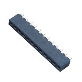 3.96 Pcb 여성 우두머리 단 하나 줄 최대 똑바른 H=8.9mm 접촉 저항 30mΩ를 투구하십시오