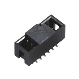두 배 줄 SMT 2.54mm 피치 상자 우두머리 연결관 PCB 널 끝 연결관
