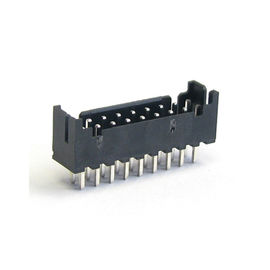이중 줄 똑바른 웨이퍼 검정을 난입하는 2.0mm PCB 연결관 철사