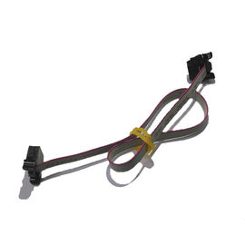 WCON 2.54 밀리미터 IDC 6P는 SR PBT 검 Sel.1U " Au / Ni ROHS와 헤더에 걸쇠를 겁니다