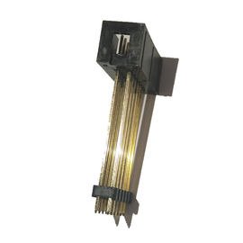 2.54mm 피치 상자 우두머리 연결관 똑바른 PBT 검정은, 플라스틱 ROHS 12P를 추가합니다