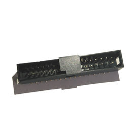 모자 금 섬광을 가진 34P 2.54mm 피치 상자 우두머리 연결관 SMT 유형 PA9T