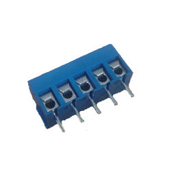 보호 3.81mm SN를 가진 파란 PBT 똑바른 H=8.4 5p 유로 끝 구획은 ROHS를 도금했습니다
