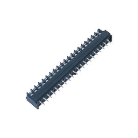 자물쇠 7.62*7.8mm 없는 PBT 금 섬광 장벽 끝 구획 2*6P H=28.0 W=17.5
