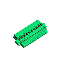 귀 12P 5.08 Pluggable 끝 구획 연결관 PA66 녹색 광택이 없는 주석 35PCS/Tary ROHS로