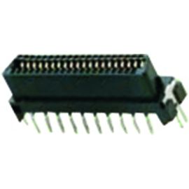 남성 정각 1.27mm 스카시 드라이브 D 유형 40P Pcb IO 연결관