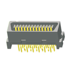 1.27mm 똑바로 26 Pin 스카시 연결관 PBT 30%GF UL94V-0 인광체 청동 금 Flash/Sn