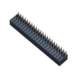 인광체 청동 1.27mm 2x20 여성 우두머리 이중 옆 삽입 90°DIP H=3.45 ROHS