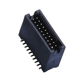 Diff.Post 고열 물자 ROHS를 가진 까만 플라스틱 1.27 상자 우두머리 50Pin SMT LCP