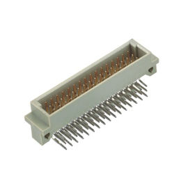 48 Pin 똑바른 복각 PBT 소음 41612 연결관 PBT 회색 2.54mm 유럽 유형 연결관