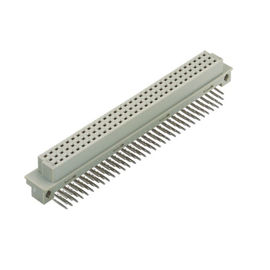 48 Pin 똑바른 복각 PBT 소음 41612 연결관 PBT 회색 2.54mm 유럽 유형 연결관
