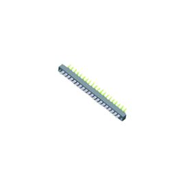 ROHS를 도금하는 2.0mm 복각 마개 연결관 2*12P PBT 검정 P/Bronze 주석