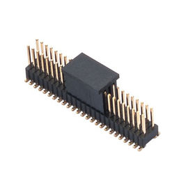 SMT Doul 줄 1.27 Mm 피치 우두머리, 1.0AMP는 Pcb 여성 우두머리를 표시합니다