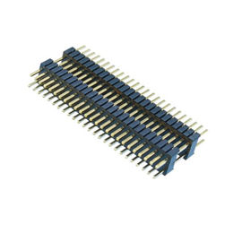 PCB 널 남성 1.27*2.54mm Pin 우두머리 연결관 이중 줄 두 배 플라스틱 SMT PA9T 고급장교 H=2.54