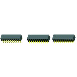 여성 우두머리 연결관 1.0mm Picth H=3.7mm는 골라내고/이중 줄