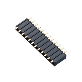여성 우두머리 연결관 2.54 간격을 두는 두 배 줄 PCB 널 SMT ﹣ 40℃에 +105℃