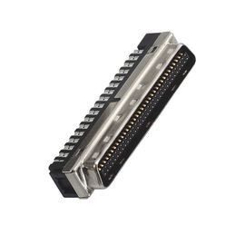 6321/6321M 50 핀 인청동 폴리에스테르와 1.27 밀리미터 scsi 연결기 센 타입 남자 짝짓기