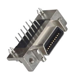 6320M과 결합하는 1.27 밀리미터 SCSI 연결기 여성 곧은 센 타입 68 핀 scsi 연결기