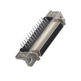 1.27 밀리미터 간격 scsi 50 핀 연결기  100 핀 scsi 연결기 절연 소재 : 검정색