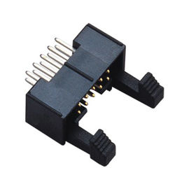 90°DIP 이젝터 래치 우두머리 남성 16 Pin Idc 연결관 2.00mm Pcb Pin 우두머리