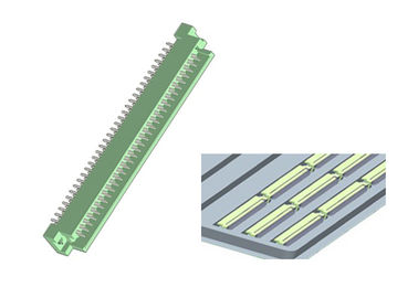 유럽 연결관 똑바른 복각 PBT 회색 Pcb 남성 96Pin 소음 41612 2.54mm ROHS