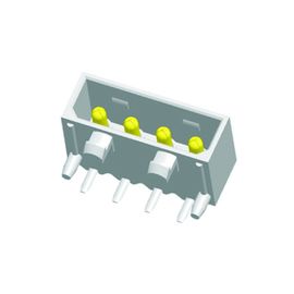 회로판 철사 연결관을 난입하는 1*4P 5.08mm 피치 연결관 철사